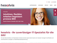 Tablet Screenshot of hesolvis.com